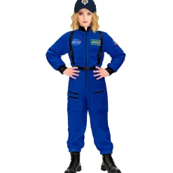 Astronaut Barnekostyme Blå