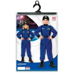 Astronaut Barnekostyme Blå