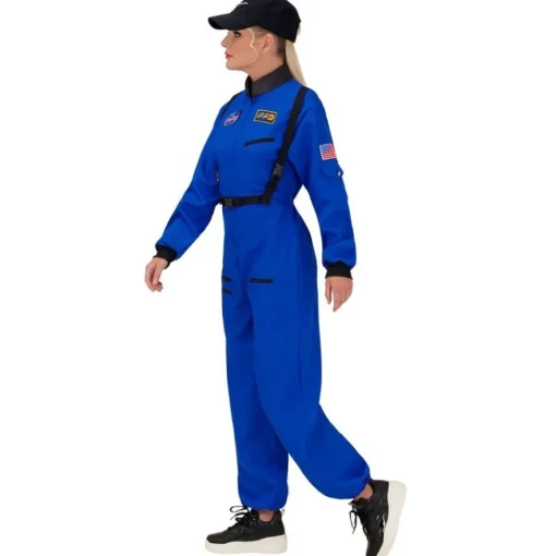 Astronaut Kostyme Blå