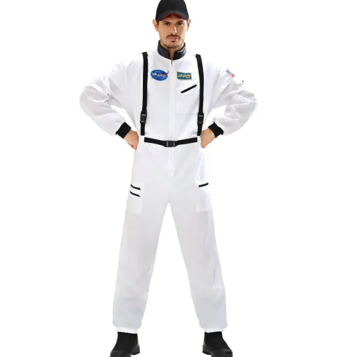 Astronaut Kostyme Hvit