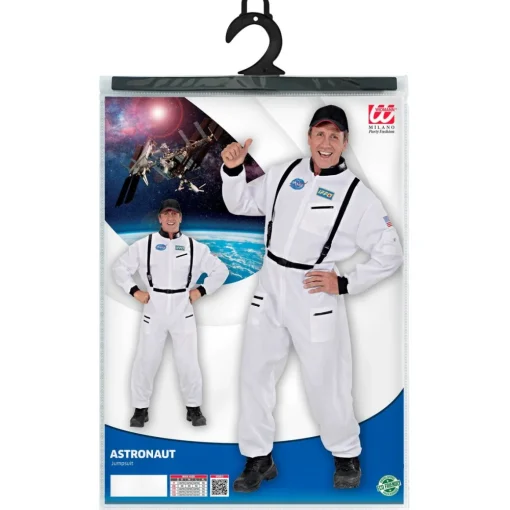 Astronaut Kostyme Hvit