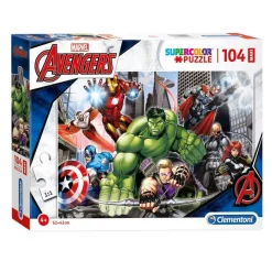 Avengers® 104 Brikker Maxi Puslespill