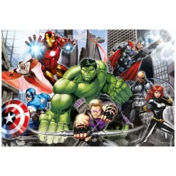 Avengers® 104 Brikker Maxi Puslespill