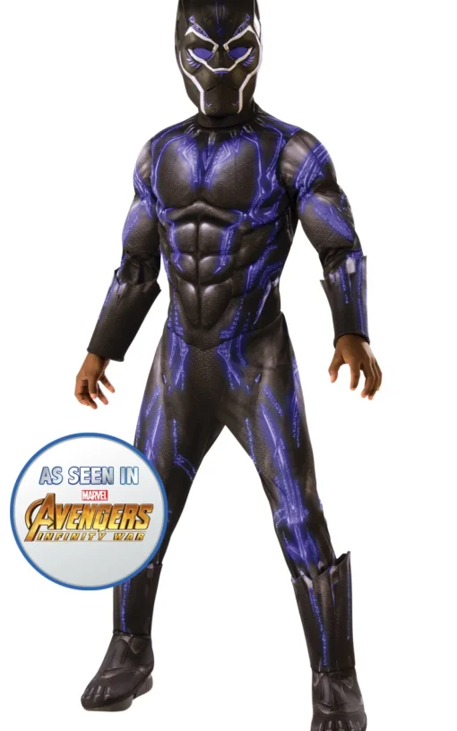 Avengers Black Panther Deluxe Barnekostyme