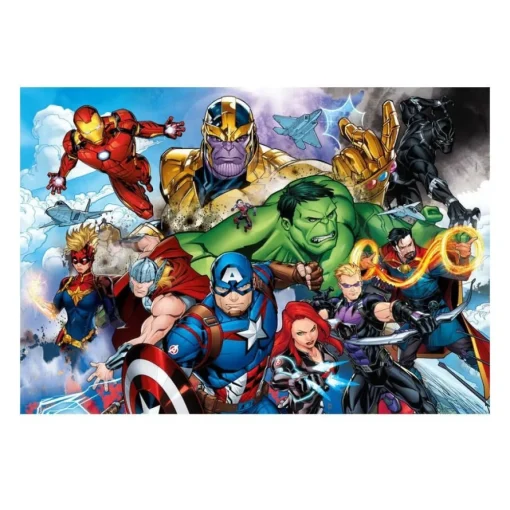 Avengers® Super Color 104 Brikker Puslespill