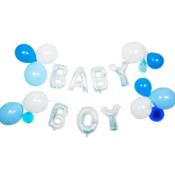 Baby Boy Ballonggirlander
