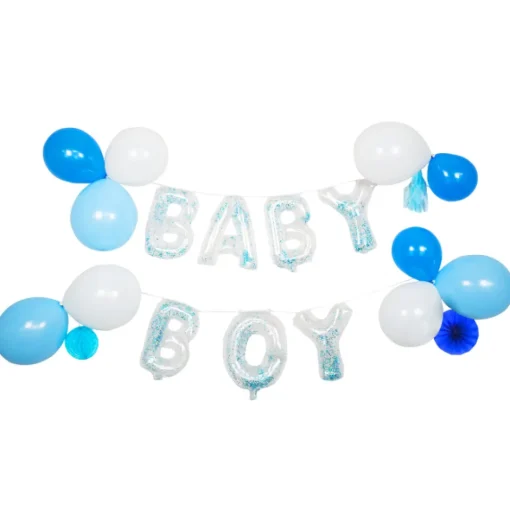 Baby Boy Ballonggirlander