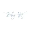 Baby Boy Banner Lyseblå
