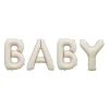 Baby Folieballong Beige