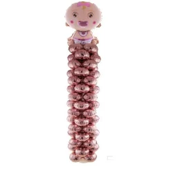 Baby Girl Ballongfigur