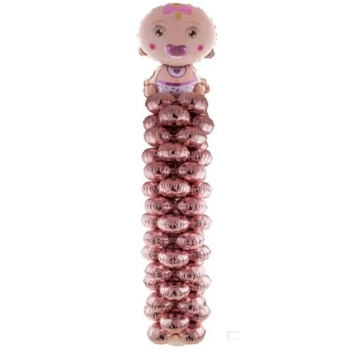 Baby Girl Ballongfigur