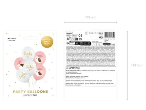 Baby Girl Latexballonger