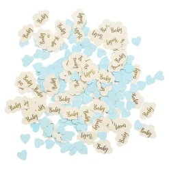 Baby Gutt Konfetti Lyseblå