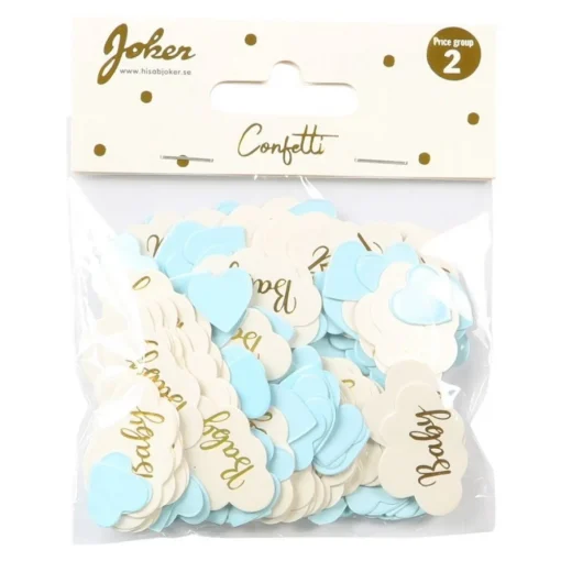 Baby Gutt Konfetti Lyseblå