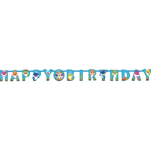 Baby Shark® Happy Birthday Girlander