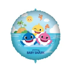 Baby Shark® Rund Folieballon