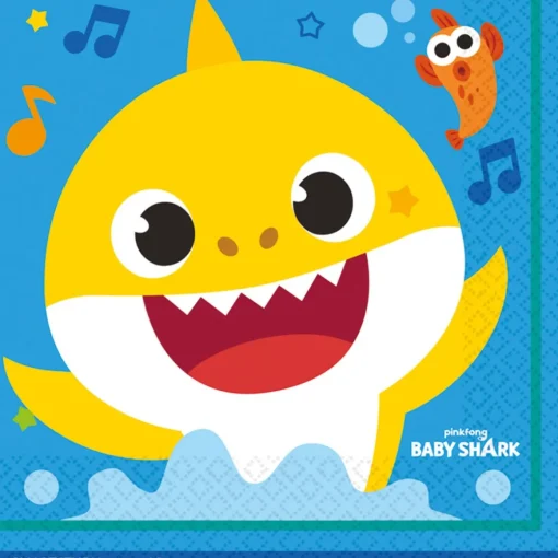 Baby Shark® Servietter
