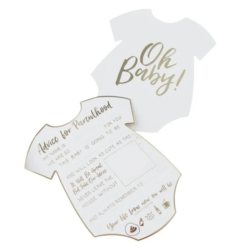 Babyshower Gode Råd Kort