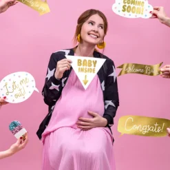 Babyshower Selfie Props