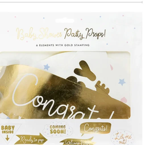 Babyshower Selfie Props