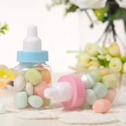 Babyshower Tåteflasker Lyseblå