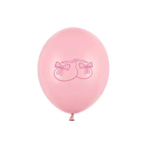 Babysko Latexballonger Lyserosa