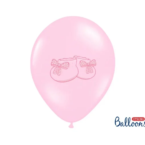 Babysko Latexballonger Lyserosa