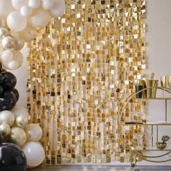 Backdrop Champagne og Gull