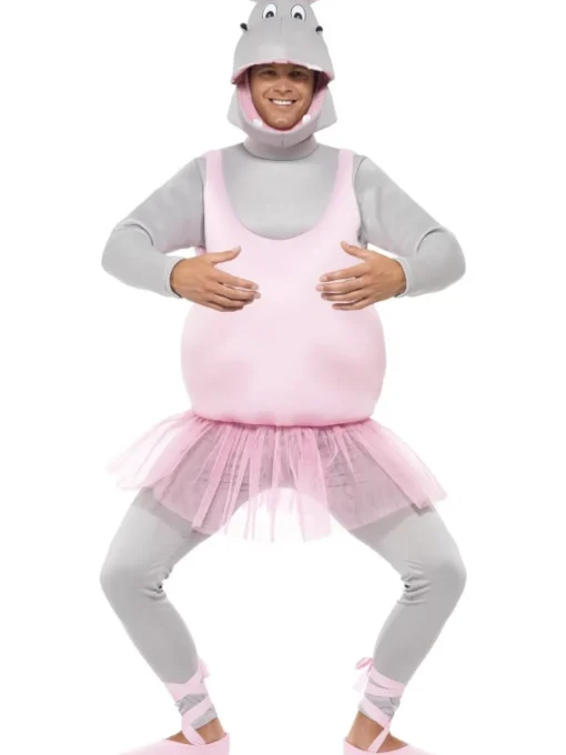 Ballerina Flodhest Kostyme