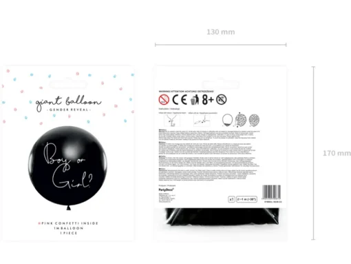 Ballong Gender Reveal Jente