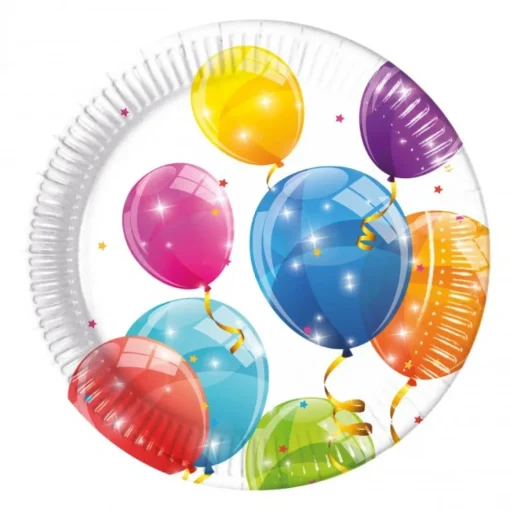 Ballong Papptallerkener