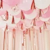 Ballong Tak Sett Rosa og Gullrosa