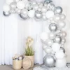 Ballongbue Deluxe Krom Sølv