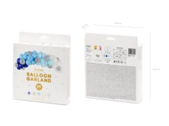 Ballongbue DIY Blå