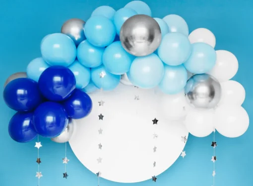 Ballongbue DIY Blå