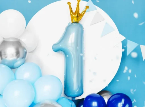 Ballongbue DIY Blå