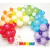 Ballongbue DIY Regnbue