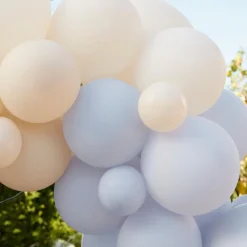 Ballongbue Lyseblå og Kremhvit