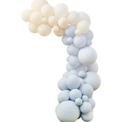 Ballongbue Lyseblå og Kremhvit