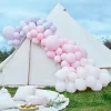 Ballongbue Pastellrosa