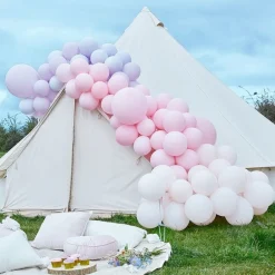 Ballongbue Pastellrosa