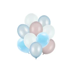 Ballongbukett Pastell Blå