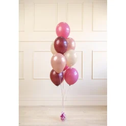 Ballongbukett Pastell Rosa