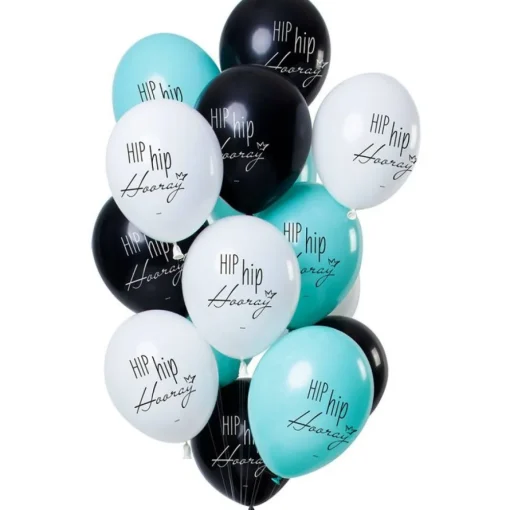 Ballonger Bursdag Hip Hip Hooray