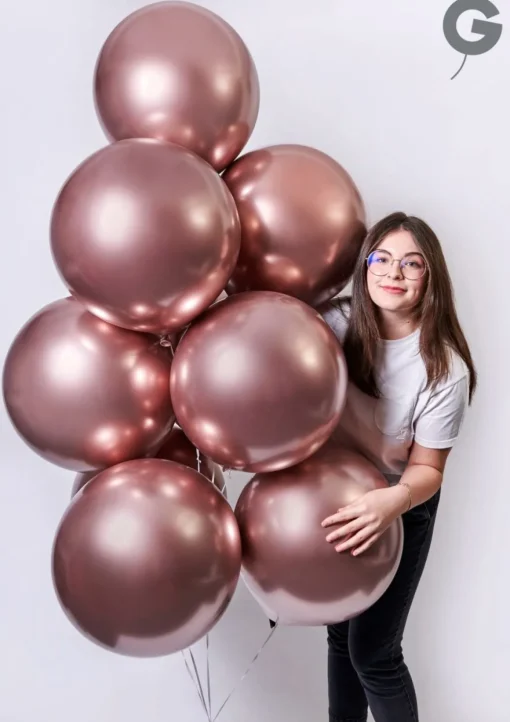 Ballonger Krom Gullrosa