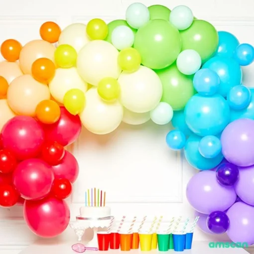 Ballonger Lys Ferskenfarge