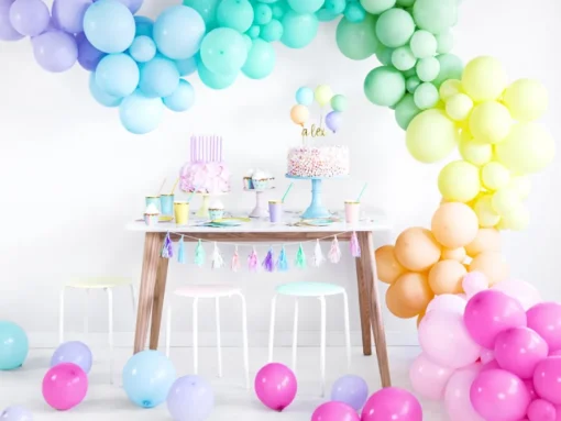 Ballonger Lys Ferskenfarge