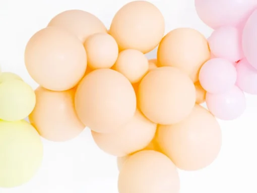 Ballonger Lys Ferskenfarge