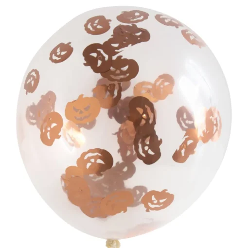 Ballonger med Gresskarkonfetti