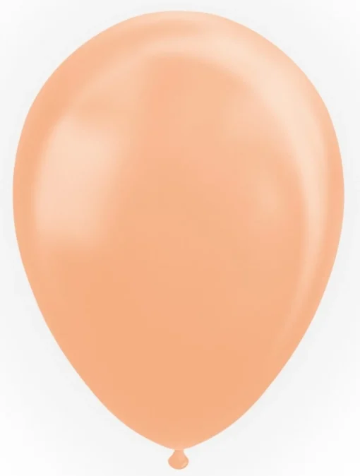 Ballonger Metallisk Ferskenfarge